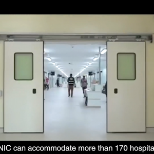 Brunei National Isolation Center with Konros Clean Room door & Window