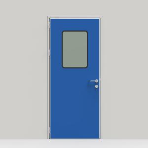 how to install hospital door(steel door)