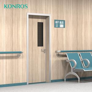 The types of hospital interior doors