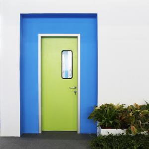What problem should consider when choosing medical treatment door?