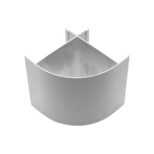 External Arc corner panel for pharmaceutical clean room & Shopping Mall