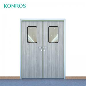 With CE certificate door closer hospital fire proof Steel Door for Vietnam